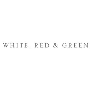 WHITE RED AND GREEN